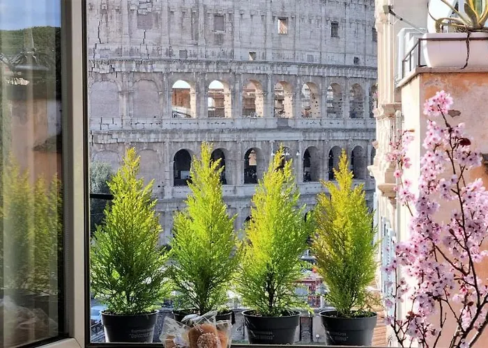 Apartment In Colosseo View Luxury *